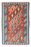 Kelim-tæppe - orientalsk - 165 x 102 cm - rød