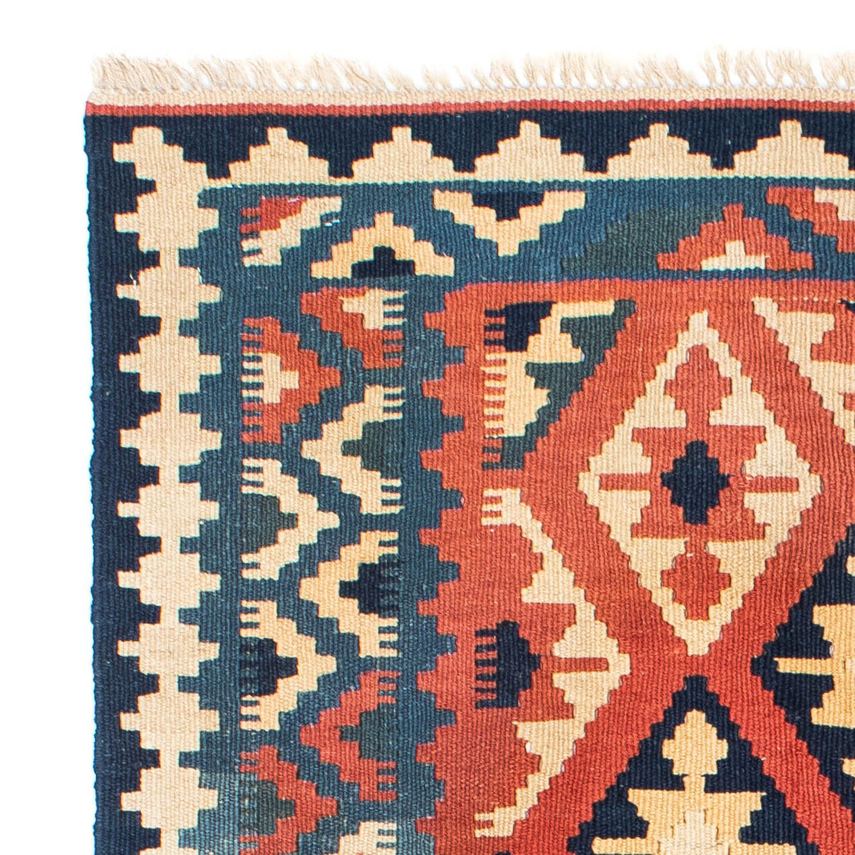 Kelim-tæppe - orientalsk - 165 x 102 cm - rød