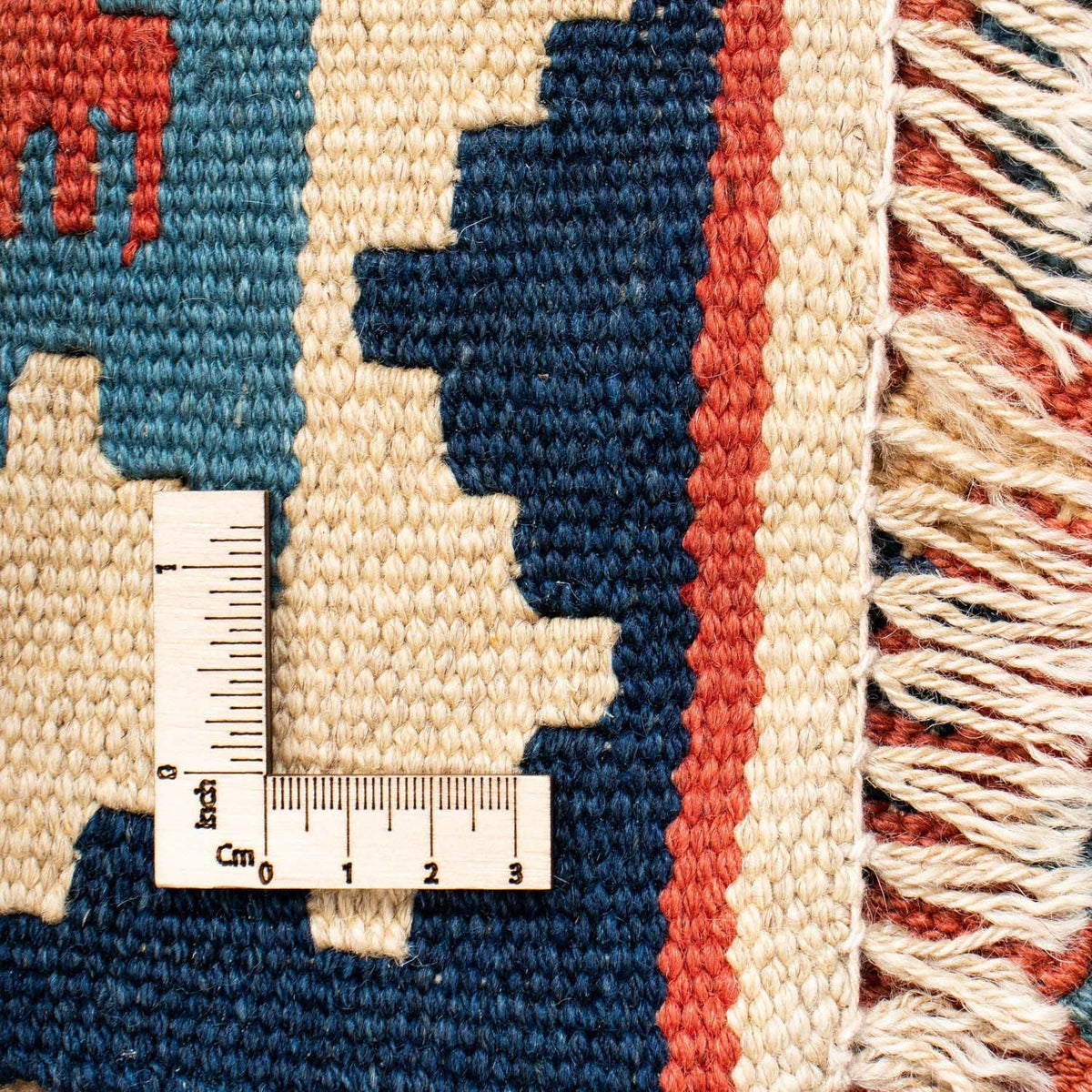 Kelim-tæppe - orientalsk - 165 x 102 cm - rød