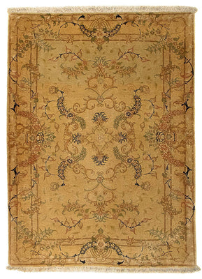 Persisk tæppe - Tabriz - Royal - 116 x 83 cm - brun