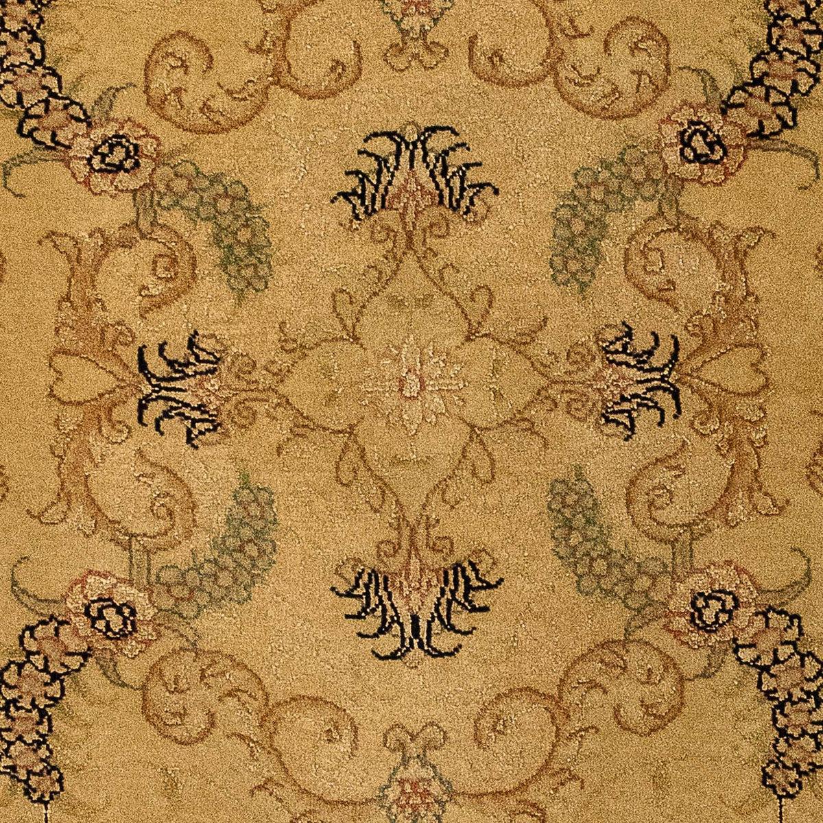 Persisk tæppe - Tabriz - Royal - 116 x 83 cm - brun
