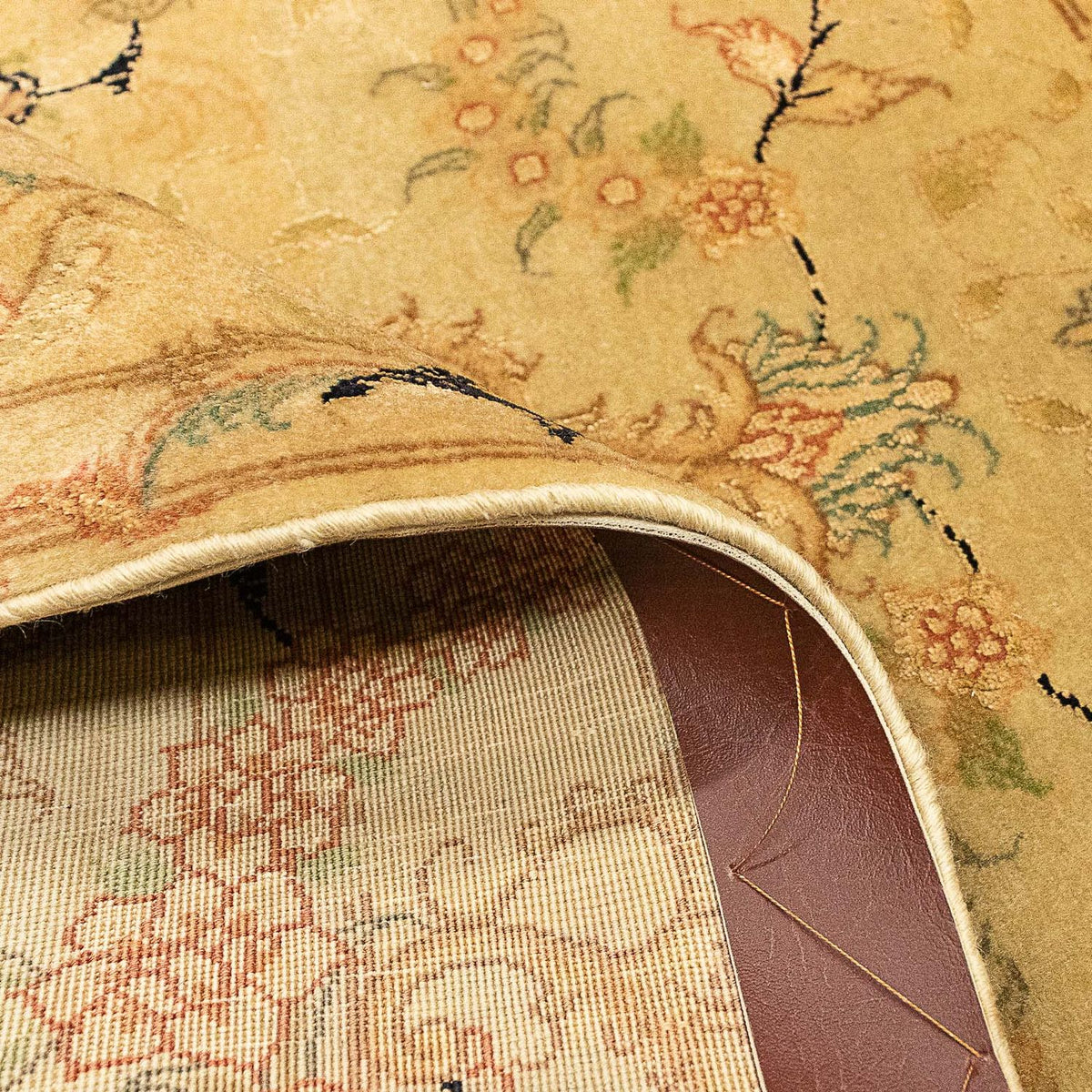 Persisk tæppe - Tabriz - Royal - 116 x 83 cm - brun