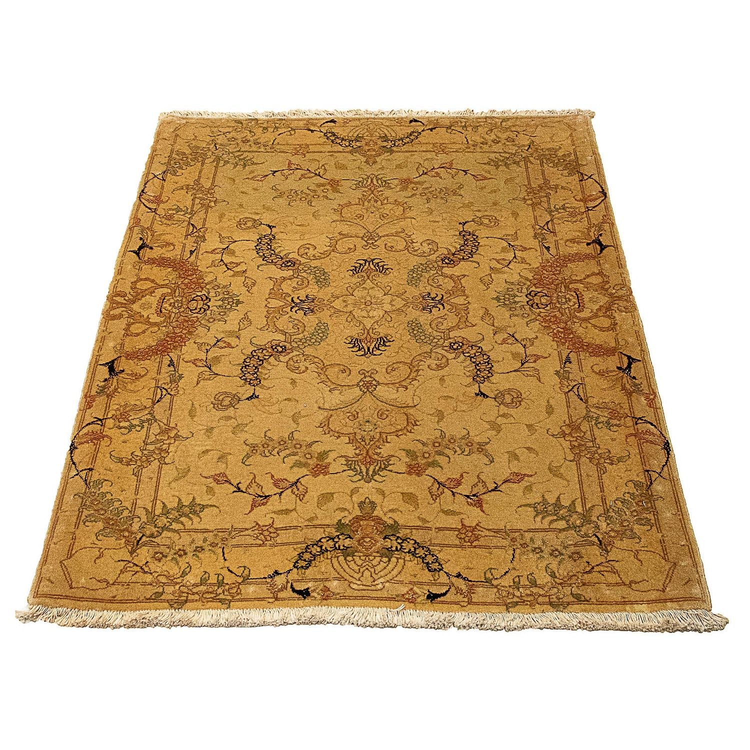 Persisk tæppe - Tabriz - Royal - 116 x 83 cm - brun