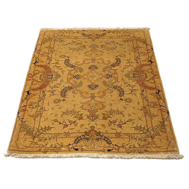 Persisk tæppe - Tabriz - Royal - 116 x 83 cm - brun