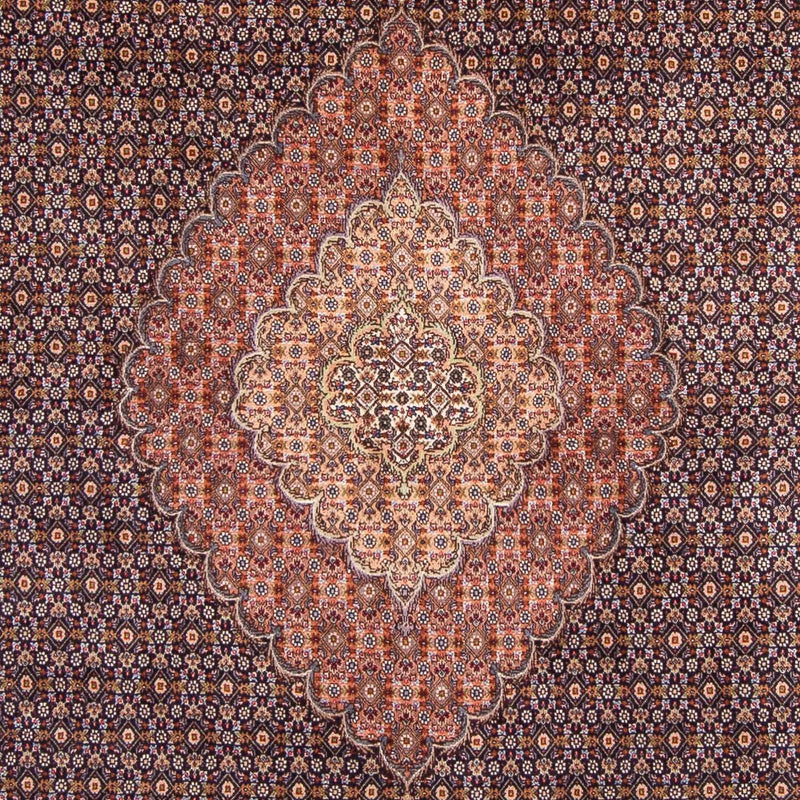 Persisk tæppe - Tabriz - 310 x 202 cm - mørkeblå