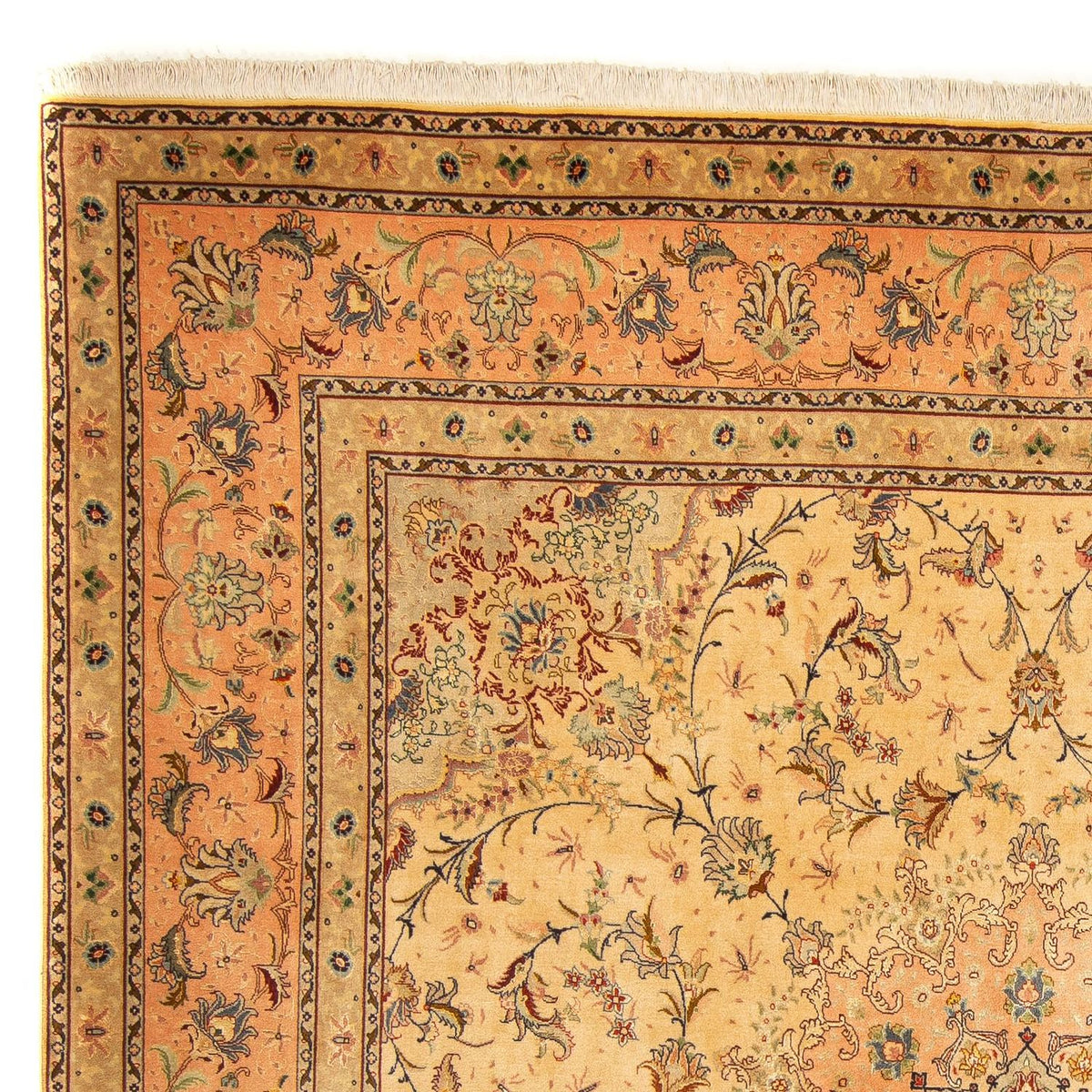 Persisk tæppe - Tabriz - Royal - 261 x 243 cm - beige