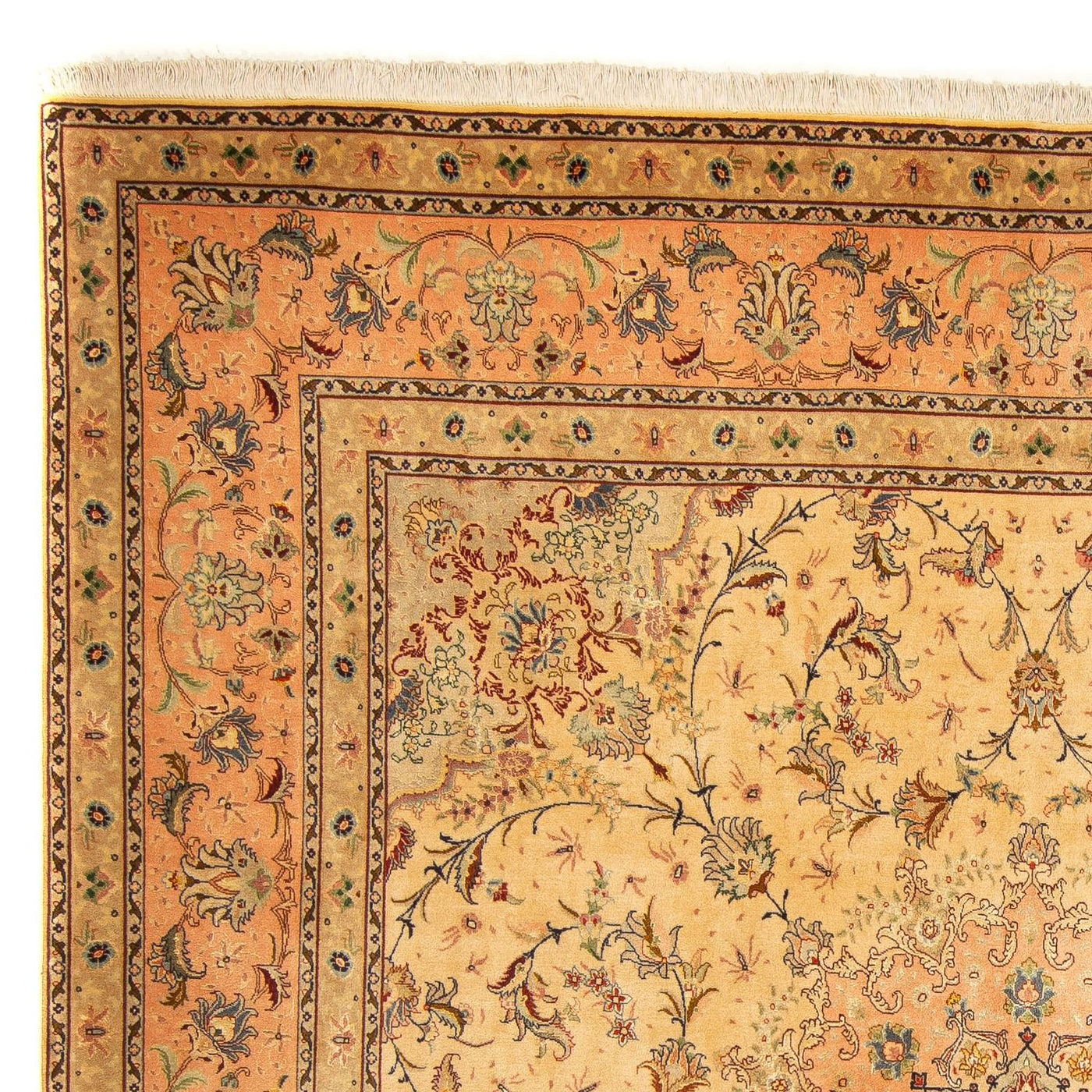 Tabriz - 50 Raj Tæppe 261x243cm - Persisk tæppe