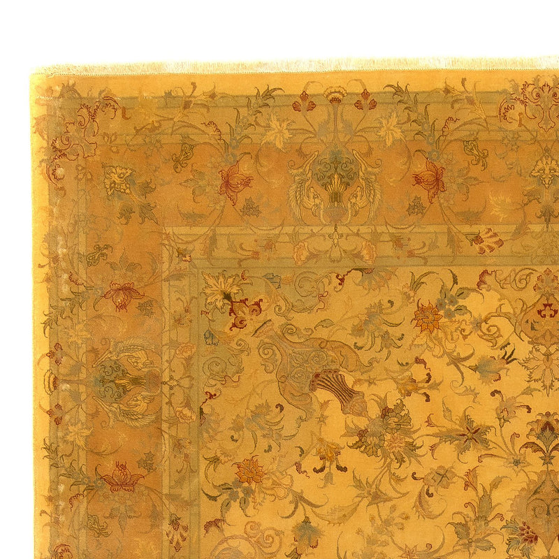 Persisk tæppe - Tabriz - 347 x 252 cm - guld