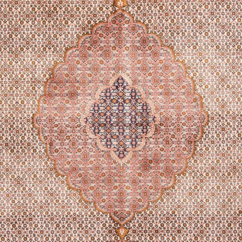 Persisk tæppe - Tabriz - 300 x 204 cm - lys brun