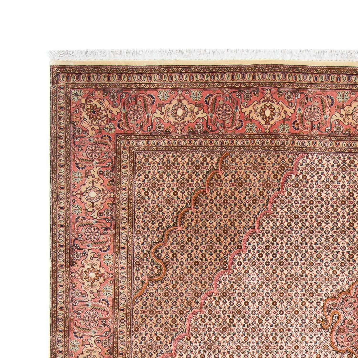 Persisk tæppe - Tabriz - 300 x 204 cm - lys brun