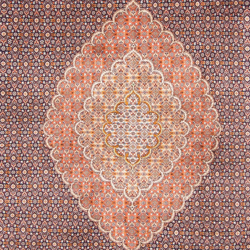 Persisk tæppe - Tabriz - 312 x 206 cm - mørkeblå