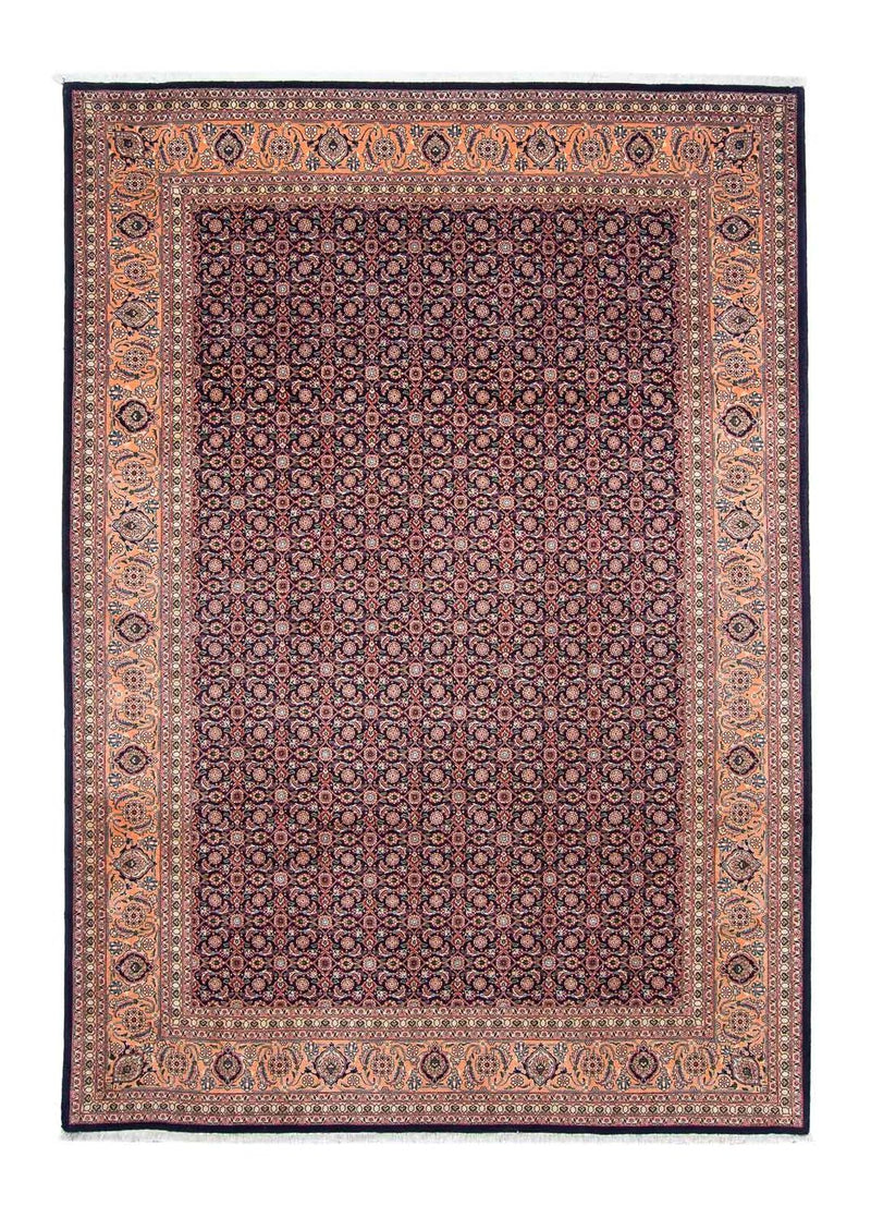 Persisk tæppe - Tabriz - 298 x 200 cm - mørkeblå