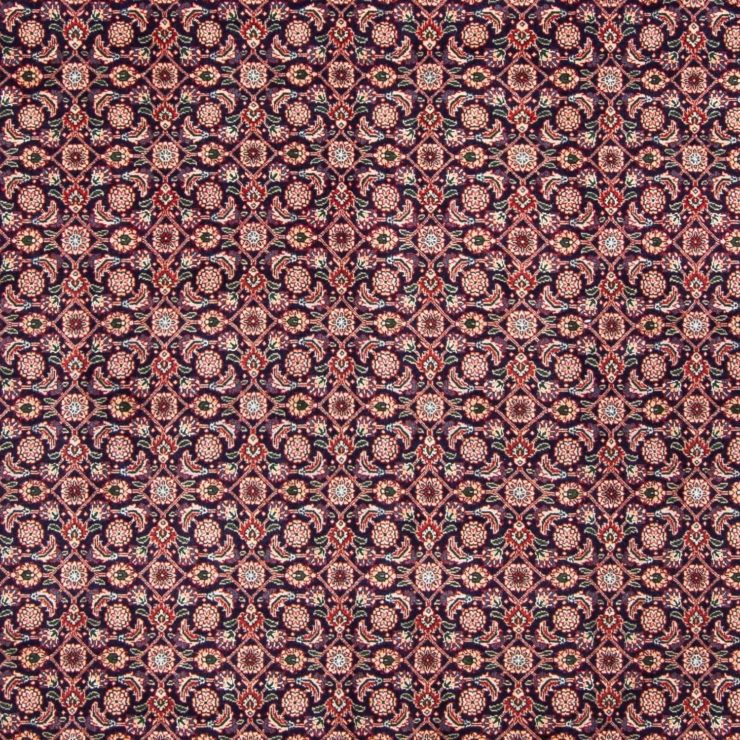 Persisk tæppe - Tabriz - 298 x 200 cm - mørkeblå