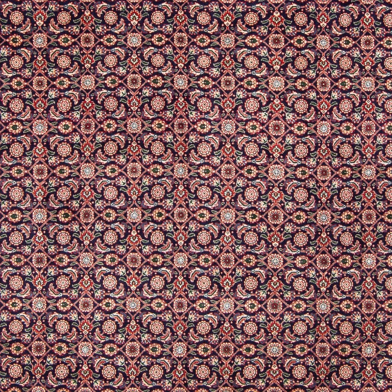 Persisk tæppe - Tabriz - 298 x 200 cm - mørkeblå