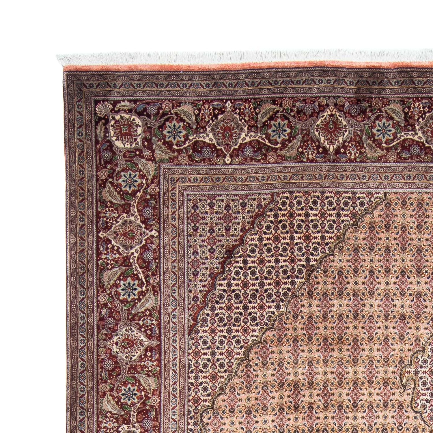 Persisk tæppe - Tabriz - 288 x 197 cm - lys brun
