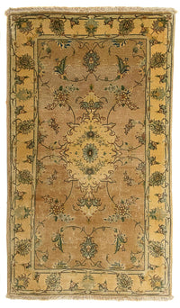 Persisk tæppe - Tabriz - Royal - 122 x 66 cm - lys brun