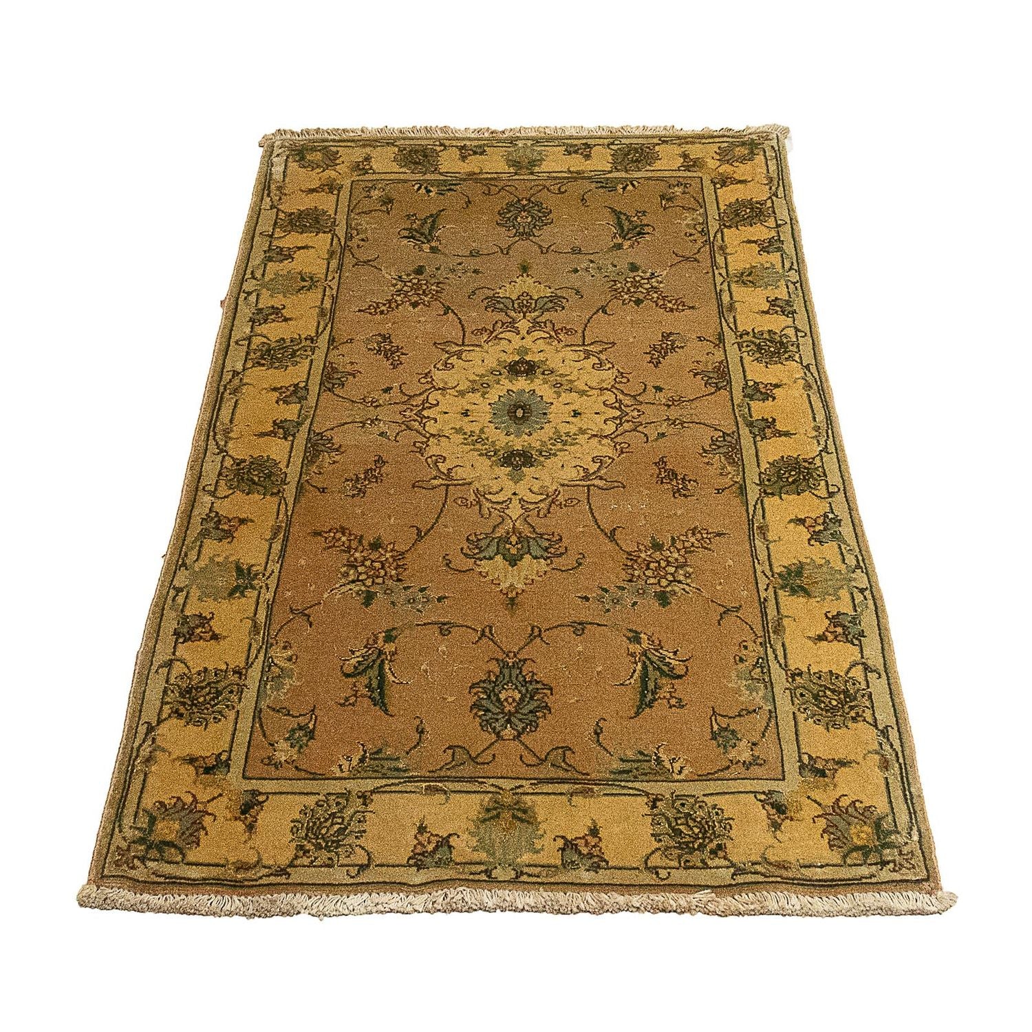 Persisk tæppe - Tabriz - Royal - 122 x 66 cm - lys brun