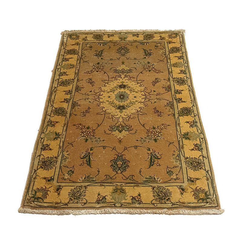 Persisk tæppe - Tabriz - Royal - 122 x 66 cm - lys brun