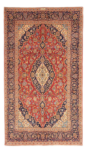 Persisk tæppe - Keshan - 235 x 138 cm - rød