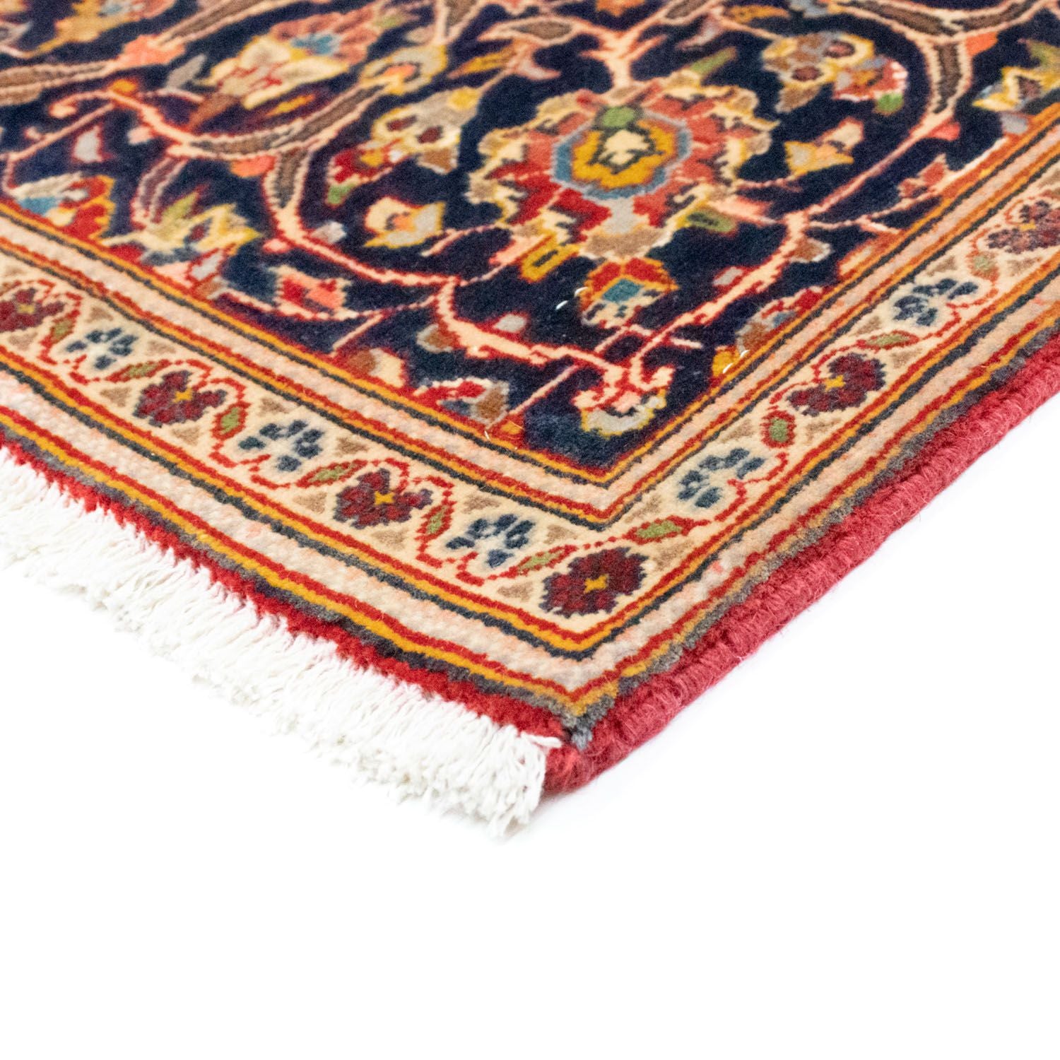 Persisk tæppe - Keshan - 235 x 138 cm - rød