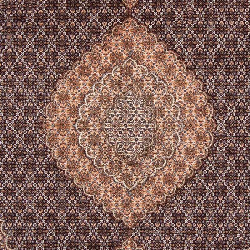 Persisk tæppe - Tabriz - 293 x 202 cm - mørkeblå