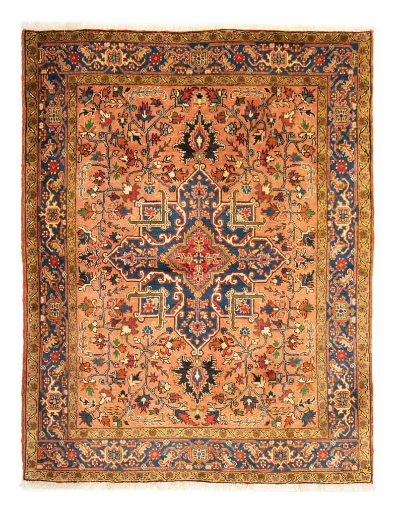 Persisk tæppe - Nomadisk - 206 x 158 cm - laks