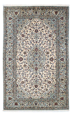 Persisk tæppe - Keshan - 216 x 136 cm - beige