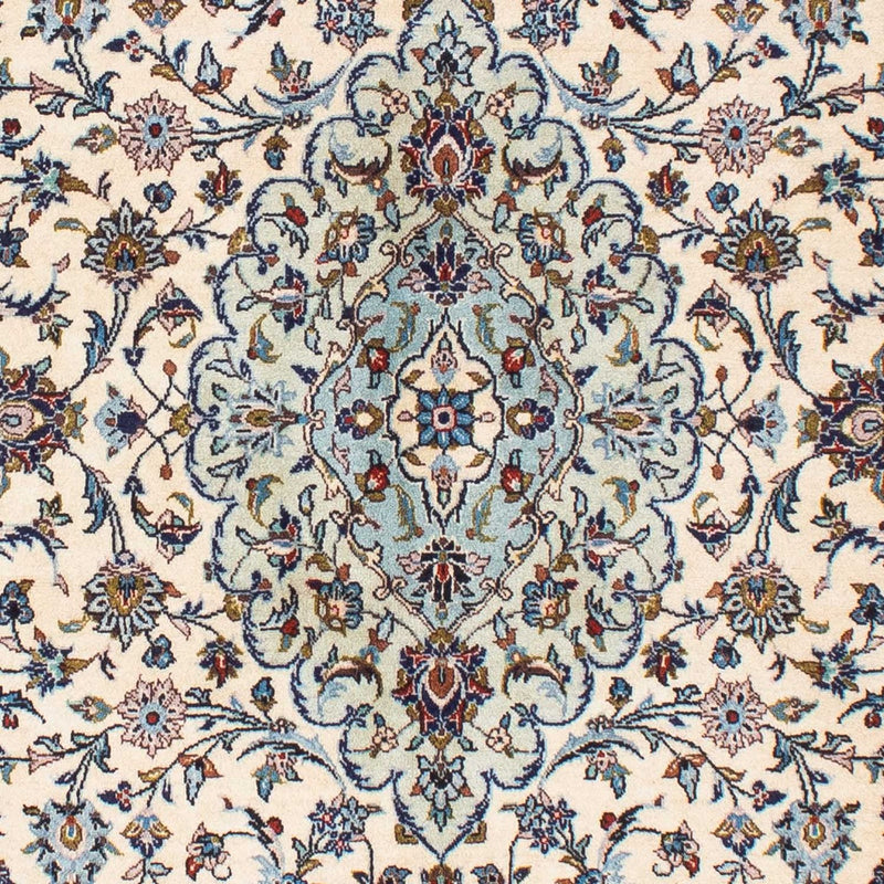Persisk tæppe - Keshan - 216 x 136 cm - beige
