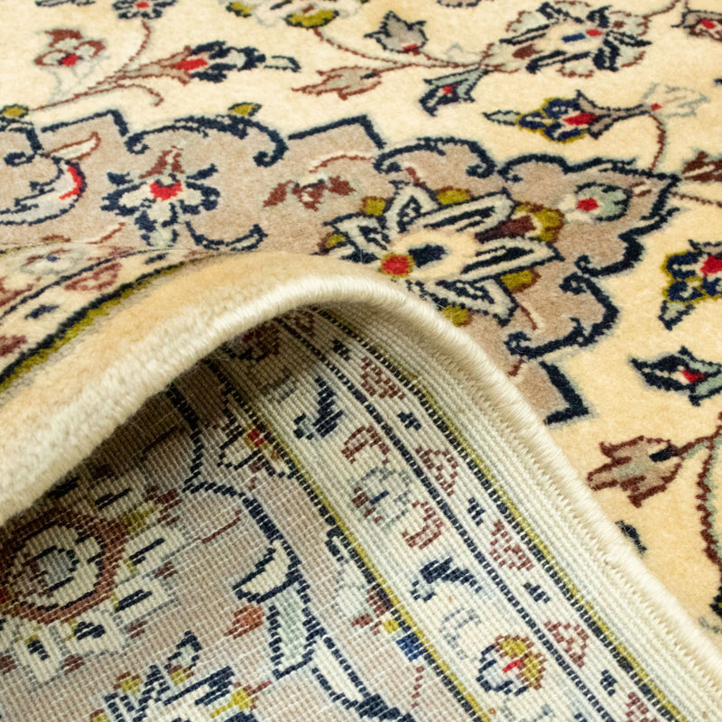 Persisk tæppe - Keshan - 213 x 138 cm - beige