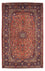 Persisk tæppe - Keshan - 222 x 140 cm - rust