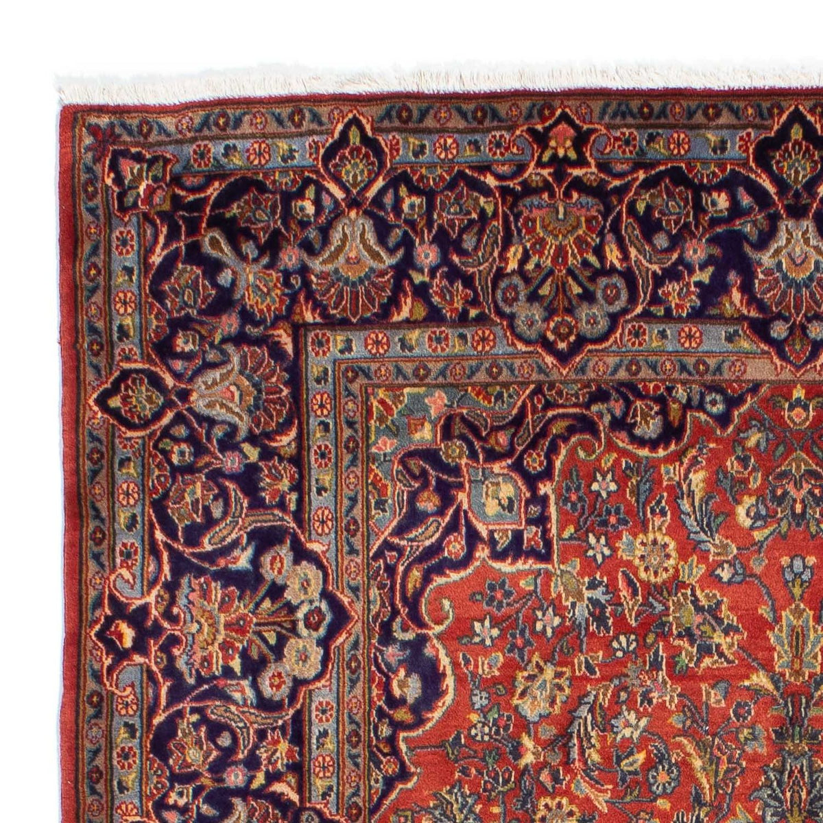 Kashan Tæppe 140x222cm - Persisk tæppe