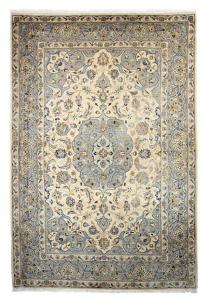 Persisk tæppe - Keshan - 212 x 150 cm - beige