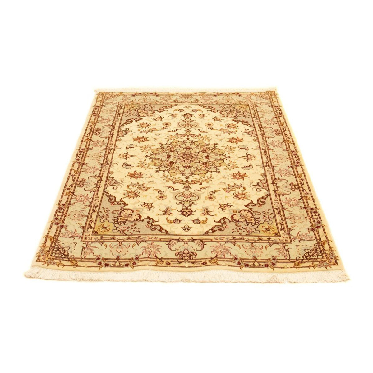 Persisk tæppe - Tabriz - Royal - 152 x 101 cm - beige