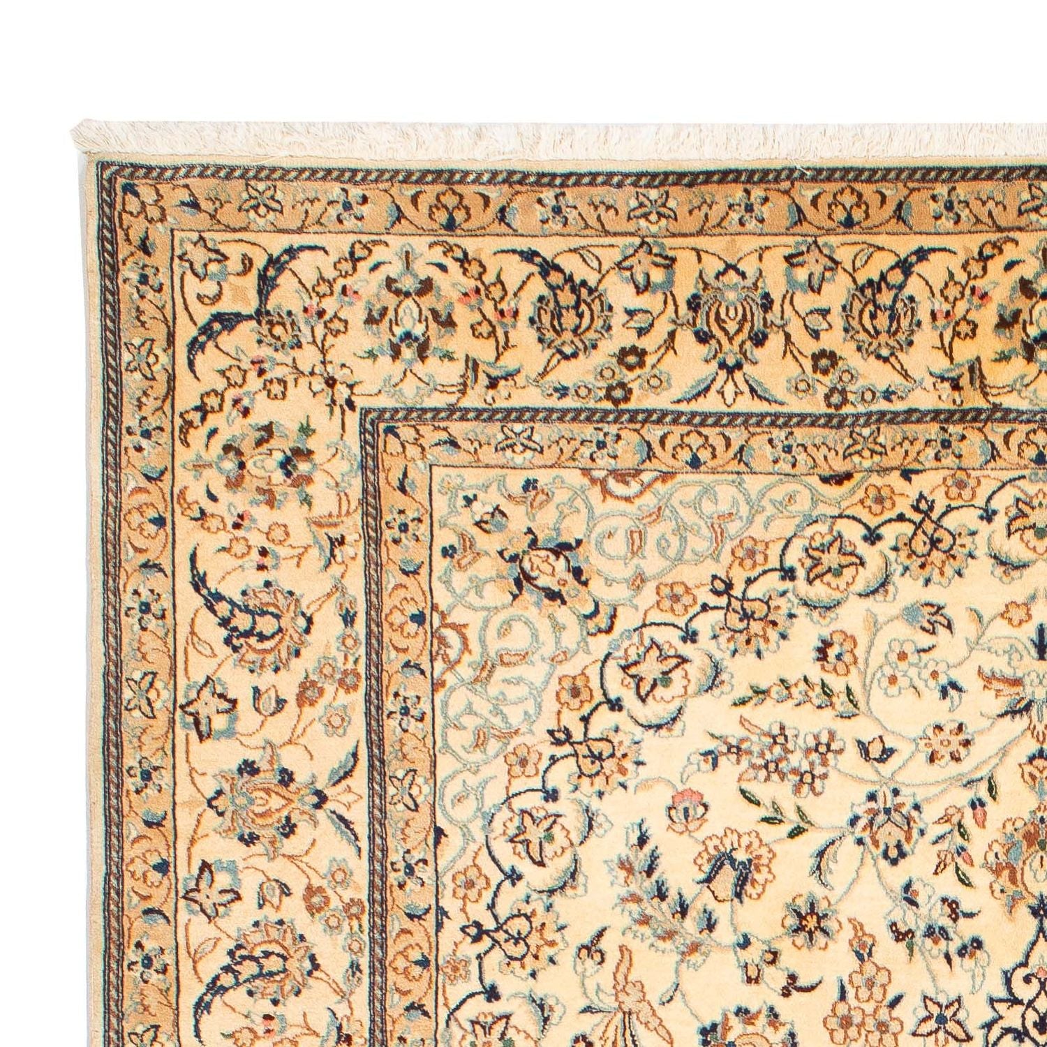 Persisk tæppe - Nain - Royal - 248 x 165 cm - beige