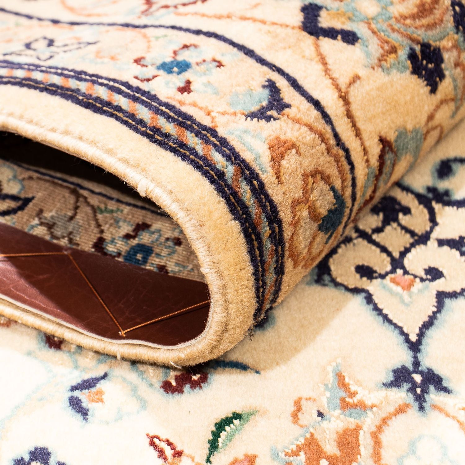 Persisk tæppe - Nain - Royal - 248 x 165 cm - beige