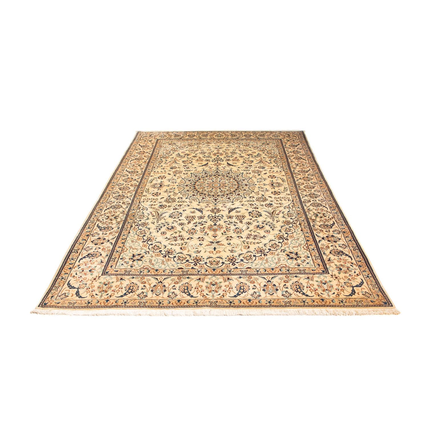 Persisk tæppe - Nain - Royal - 248 x 165 cm - beige