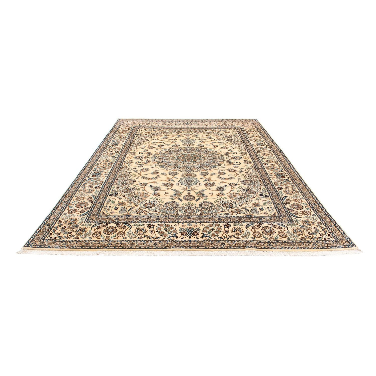 Persisk tæppe - Nain - Royal - 335 x 245 cm - beige