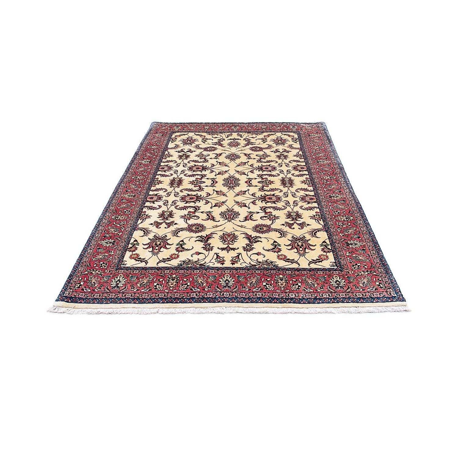 Persisk tæppe - Bijar - 202 x 140 cm - beige