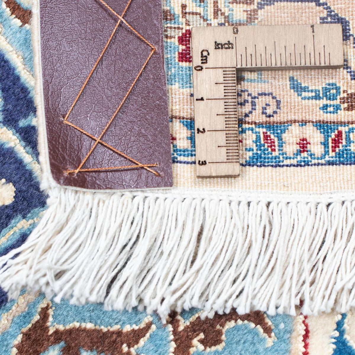 Persisk tæppe - Nain - 368 x 256 cm - beige