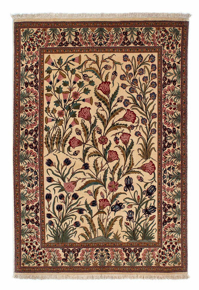 Qom Tæppe 122x195cm - Persisk tæppe