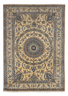 Persisk tæppe - Nain - 340 x 246 cm - beige