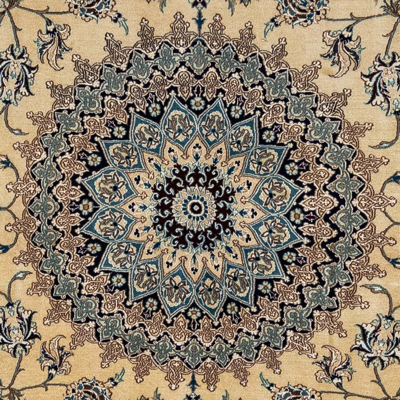 Persisk tæppe - Nain - 340 x 246 cm - beige