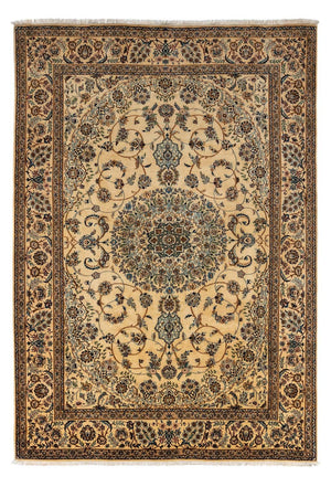 Persisk tæppe - Nain - 359 x 241 cm - beige