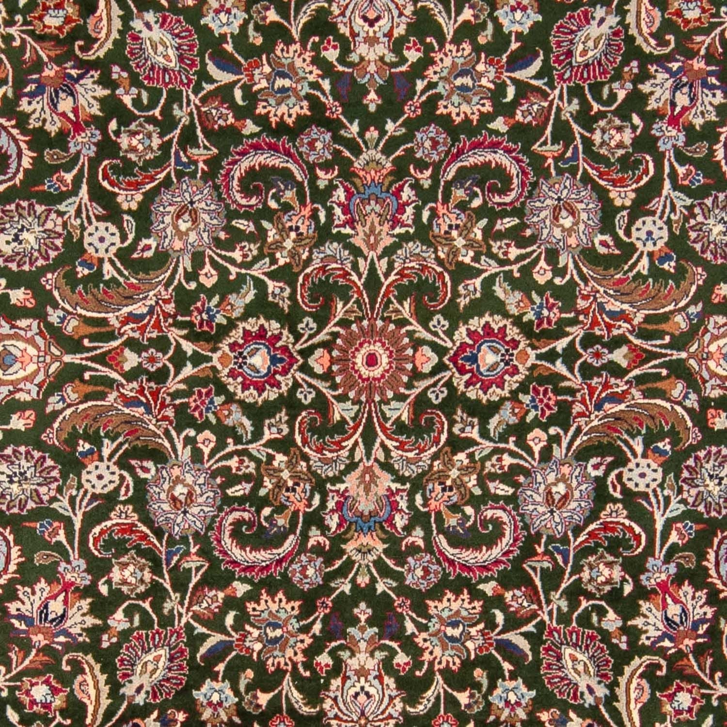 Persisk tæppe - Classic - 338 x 250 cm - mørkegrøn