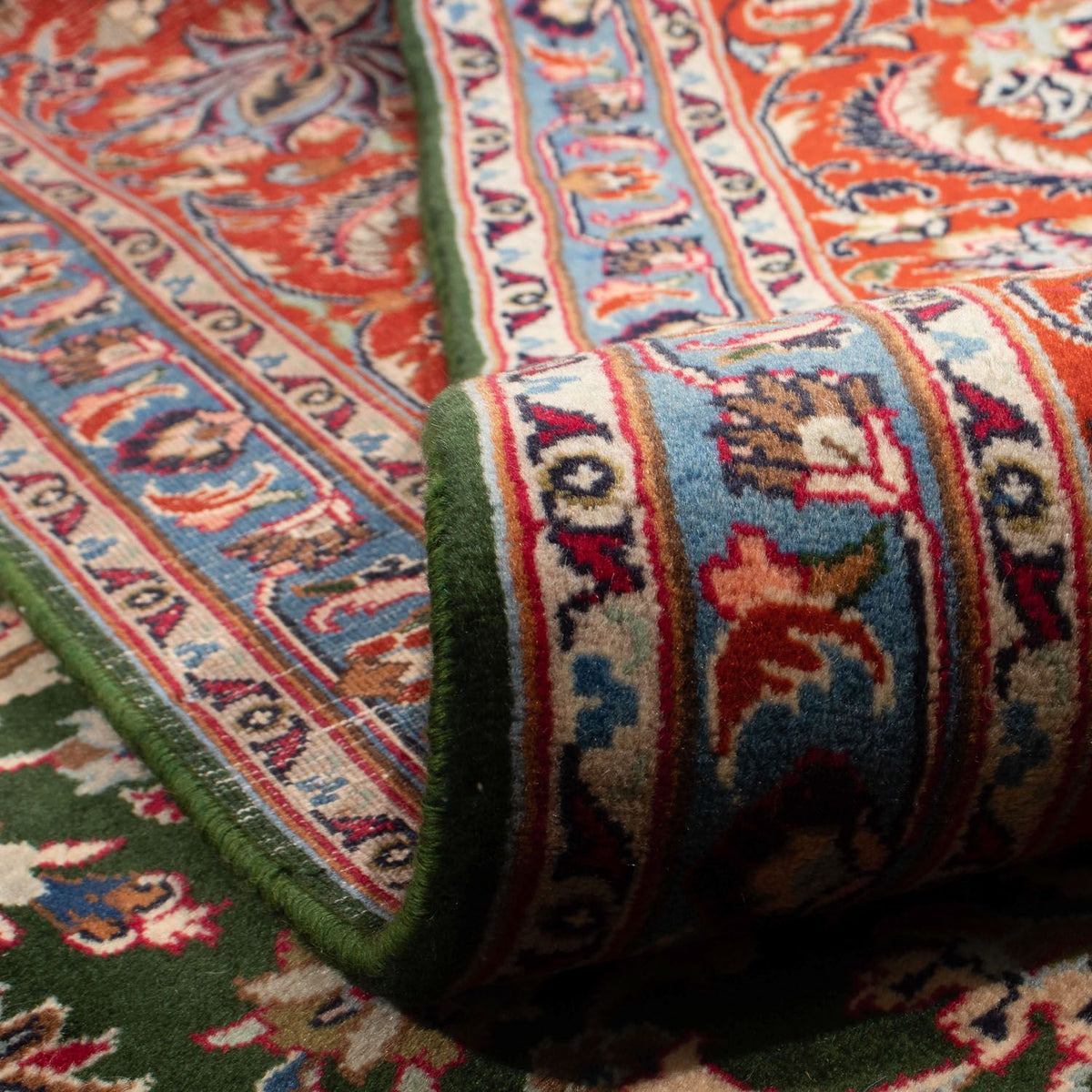 Persisk tæppe - Classic - 338 x 250 cm - mørkegrøn