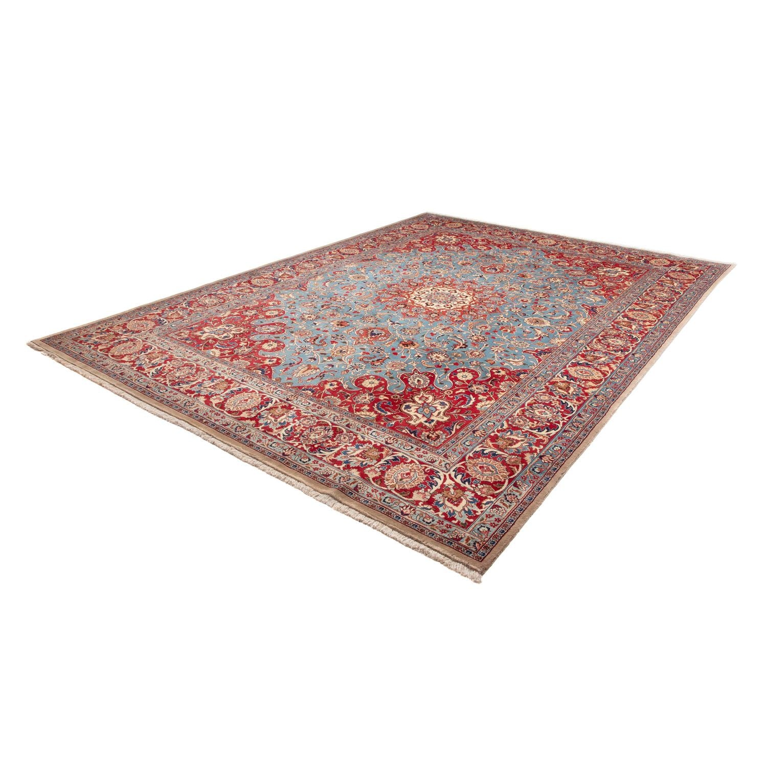 Persisk tæppe - Classic - 344 x 245 cm - turkis