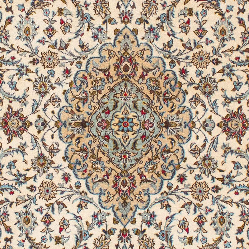 Persisk tæppe - Keshan - 216 x 142 cm - beige
