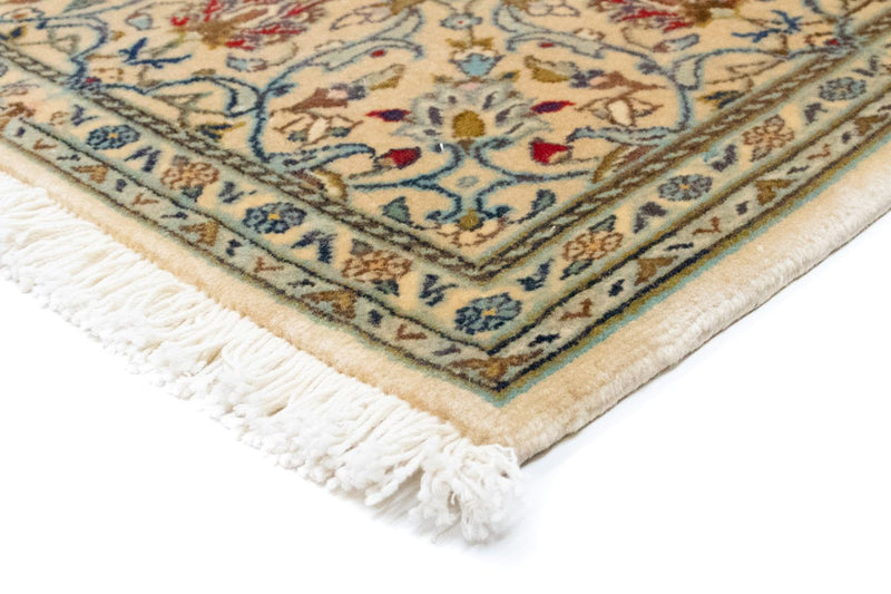 Persisk tæppe - Keshan - 216 x 142 cm - beige