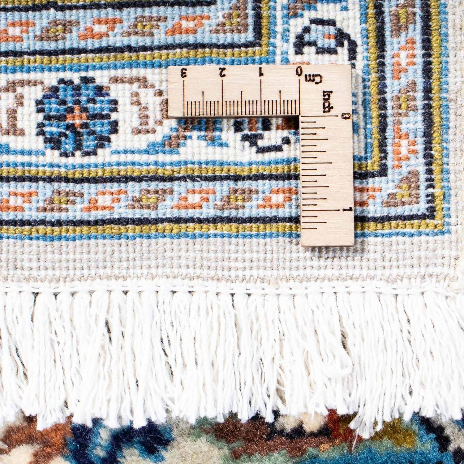 Persisk tæppe - Keshan - 240 x 158 cm - beige
