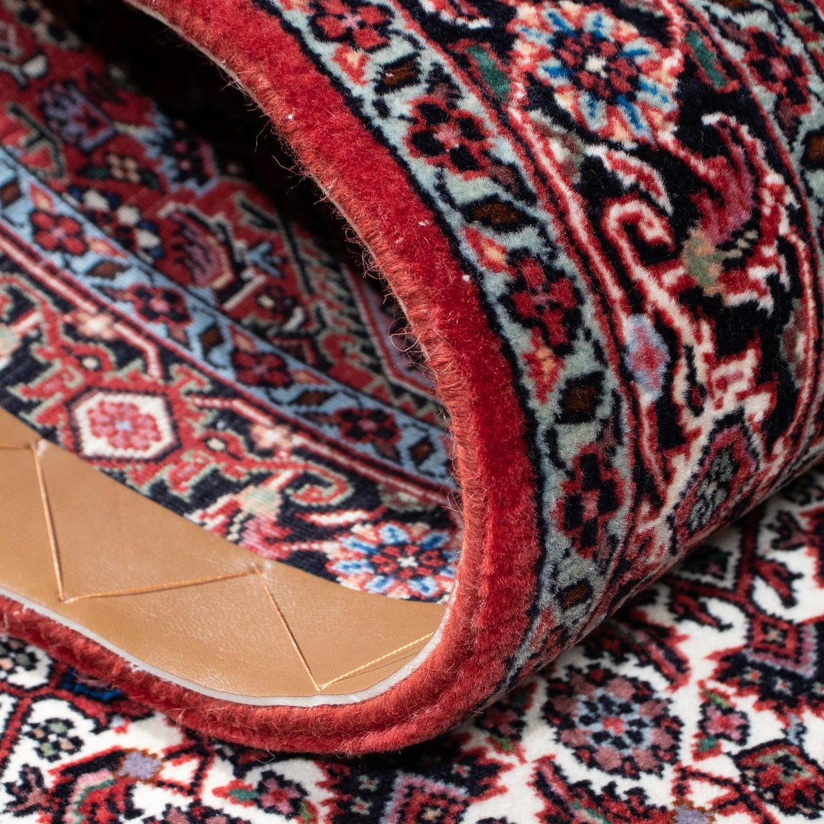 Løber Persisk tæppe - Bijar - 207 x 73 cm - lysrød